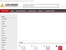 Tablet Screenshot of loflinger.com